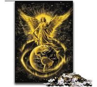 Puzzle per adulti 2000 puzzle Angelo che vola sopra la Terra per 14+ Gioco di sfida unico Giochi per famiglie Regali di compleanno di Natale 70x100cm