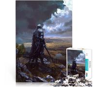 Puzzle per adulti 2000 puzzle Cavaliere sulla cima di una collina Fatto di carta，per età 14+ Gioco rompicapo perché è ideale come regalo per tutta la famiglia。misurare：70x100cm/27.5x39.3pollice