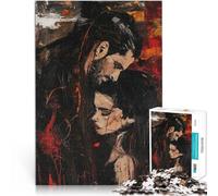 puzzle per adulti 2000 Sussurro di passione Fatto di carta,da 14 anni in su gioco di sfida unico Migliorare l'amore tra le coppie。misurare:70x100cm/27.5x39.3pollice