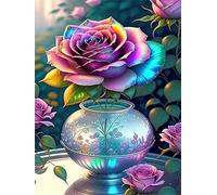 Puzzle per Adulti 30 Pezzi, Puzzles 30 pezzi adulti Giardino fiorito arcobaleno, Giochi Educativo e Giocattoli Sfida, puzzle impossibile, puzzles Decorazione Famiglia