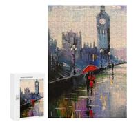 Puzzle per Adulti 300 PCS A Walk Around London Puzzle per Adulti Giochi Rilassanti Difficile Regali per Amici E Famiglie 300 PCS
