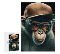 Puzzle Per Adulti 300 PCS Cool Monkey Puzzle Per Adolescenti Giochi Per Famiglie Difficile Difficile Per È Ideale Come Regalo 300 PCS