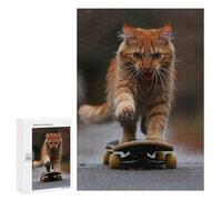 Puzzle Per Adulti 300 PCS Creative Cat Puzzle Per Adulti Gioco Pratico Decorazione Da Parete Regalo Di Compleanno E Unico 300 PCS