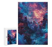 Puzzle Per Adulti 300 PCS Enchanted Fantasy Forest Puzzle Per Adolescenti Migliora La Memoria Difficile Da Completare Gioco Divertente Per Tutta La Famiglia 300 PCS