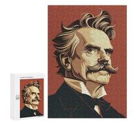 Puzzle Per Adulti 300 PCS Friedrich Nietzsche Puzzle Per Adulti Gioco Rompicapo Regali Per Donne Regali Per Amici E Familiari 300 PCS