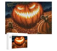 Puzzle Per Adulti 300 PCS Halloween Pumpkin Patch-1 Puzzle Per Adulti Giochi Rilassanti Regali Per Donne Giochi Stimolanti Regali 300 PCS