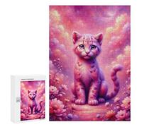 Puzzle Per Adulti 300 PCS Magical Fantasy Kitten Puzzle Per Adolescenti Migliora La Memoria Difficile Da Completare Gioco Divertente Per Tutta La Famiglia 300 PCS