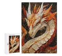Puzzle Per Adulti 300 PCS Mysterious Dragon Mosaic Puzzle Per Adolescenti Giochi Rilassanti Regali Per Donne Regali Unici Per Compleanno E Natale 300 PCS