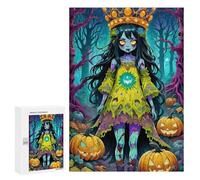 Puzzle Per Adulti 300 PCS Puzzle Halloween Queen in Enchanted Forest Puzzle Giochi Divertenti Ma Divertenti E Umoristici Regali Unici Per Compleanno E Natale 300 PCS