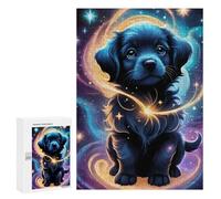 Puzzle Per Adulti 300 PCS Puzzle Magical Puppy in Space -1 Puzzle Per Adulti Giochi Per Famiglie Difficili Difficili Un'ottima Idea Come Regalo Per Tutta La Famiglia 300 PCS