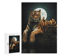 Puzzle Per Adulti 300 PCS Puzzle The Tiger And Squirrel Puzzle Per Adulti Gioco Rompicapo Analisi E Logica Interazione Genitore-figlio 300 PCS