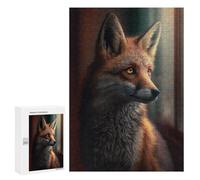 Puzzle Per Adulti 300 PCS Puzzle The Watching Fox Puzzle Per Adulti Giochi Per Famiglie Difficili Difficili Un'ottima Idea Come Regalo Per Tutta La Famiglia 300 PCS