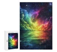 Puzzle Per Adulti 300 PCS Rainbow Sky Reflections-1 Puzzle Per Adulti Gara Di Velocità Manuale Interazione Genitore-figlio Ideale Come Regalo Per Tutta La Famiglia 300 PCS