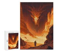 Puzzle Per Adulti 300 PCS Sand Dragon Gate Puzzle Per Adolescenti Giochi Per Famiglie Difficile Difficile Per È Ideale Come Regalo 300 PCS