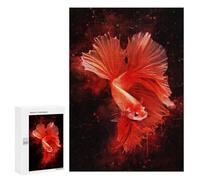 Puzzle Per Adulti 300 PCS Siamese Fighting Fish Puzzle Per Adulti Giochi Rilassanti Regali Per Donne Giochi Stimolanti Regali 300 PCS