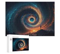 Puzzle Per Adulti 300 PCS Stellar Vortex Cosmic Journey Puzzle Giocattolo Decorazione Da Parete Ma Divertente E Umoristico Interazione Genitore-figlio 300 PCS