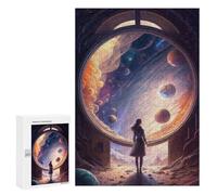 Puzzle Per Adulti 300 PCS The Door to The Unknown V5 Puzzle Per Adulti Giochi Rilassanti Regali Per Donne Giochi Stimolanti Regali 300 PCS