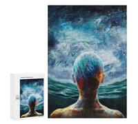 Puzzle Per Adulti 300 PCS Troubled Waters Puzzle Per Adolescenti Migliora La Memoria Difficile Da Completare Gioco Divertente Per Tutta La Famiglia 300 PCS