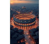 Puzzle per Adulti 300 Pezzi Architettura Città Puzzle Difficile, Sviluppa Capacità di Osservazione, Logica e Manualità Puzzle 300 Pezzi 40x28 cm