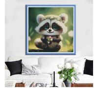Puzzle per Adulti 300 pezzi, puzzle per adulti Intrattenimento Creativo, puzzles 300 pezzi per adulto Gioco impegnativo Puzzles per Bambini (Cartone animato procione animale)