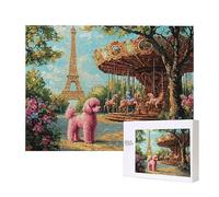 Puzzle per Adulti 3000 Pezzi, giostra si Incastra Perfettamente Lettere sul Retro Senza Polvere, Idea Regalo per Uomini Donne e Anziani, Puzzle di Legno per la Decore di Interni E-726