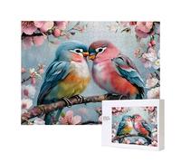 Puzzle per Adulti 3000 Pezzi, Uccelli animali domestici si Incastra Perfettamente Lettere sul Retro Senza Polvere, Idea Regalo per Uomini Donne e Anziani, Puzzle di Legno per la Decore di Interni E524