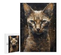 Puzzle Per Adulti 500 PCS Abyssinian Cat Magic Power Puzzle Per Adolescenti Giocattoli Fai Da Te Decorazione Per La Casa Regali Unici Di Compleanno E Natale 500 PCS