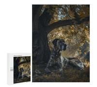 Puzzle Per Adulti 500 PCS Great Dane Under A Tree Puzzle Per Adulti Gioco Per Famiglie Regali Per Donne Regalo Di Compleanno, Regali, 500 PCS