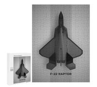 Puzzle Per Adulti 500 PCS Lockheed Martin F22 Rapto Puzzle Per Adolescenti Giochi Per Famiglie Difficile Difficile Per È Ideale Come Regalo 500 PCS