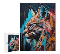 Puzzle Per Adulti 500 PCS LYNX Panorama Set Left 1 Puzzle Per Adolescenti Giocattolo Decorazione Da Parete Modello Da Assemblare Regali Per Amici E Familiari 500 PCS