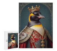Puzzle Per Adulti 500 PCS Penguin King Puzzle Per Adolescenti Giochi Per Famiglie Difficile Difficile Per È Ideale Come Regalo 500 PCS