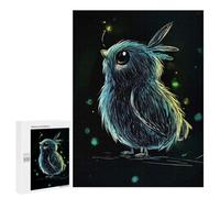 Puzzle Per Adulti 500 PCS Puzzle Blue Bird in The Night Puzzle Gioco Rompicapo Un'opera D'arte Regali Di Compleanno E Unici 500 PCS