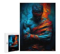 Puzzle Per Adulti 500 PCS Puzzle Bound by Fire And Ice - Expressionist Figure Puzzle Per Adulti Gioco Per Famiglie Regali Per Donne Per Compleanno, Natale 500 PCS