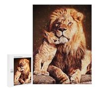 Puzzle Per Adulti 500 PCS Puzzle Cute Lion Puzzle Gioco Rompicapo Ma Divertente E Umoristico È Ideale Come Regalo 500 PCS