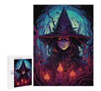 Puzzle Per Adulti 500 PCS Puzzle Dark Witch's Enigma Puzzle Gioco Rompicapo Un'opera D'arte Regali Di Compleanno E Unici 500 PCS