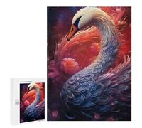 Puzzle Per Adulti 500 PCS Puzzle Enchanted Swan Artwork Puzzle Per Adulti Giochi Per Famiglie Difficili Difficili Un'ottima Idea Come Regalo Per Tutta La Famiglia 500 PCS