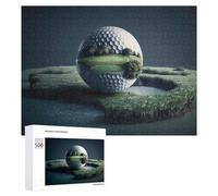 Puzzle Per Adulti 500 PCS Puzzle Golf Ball World Puzzle Gioco Rompicapo Un'opera D'arte Regali Di Compleanno E Unici 500 PCS