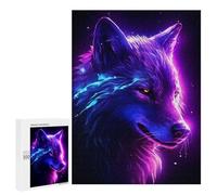 Puzzle Per Adulti 500 PCS Puzzle Retro White Wolf Puzzle Per Adulti Giocattoli Antistress Ma Divertenti E Umoristici Interazione Genitore-figlio 500 PCS