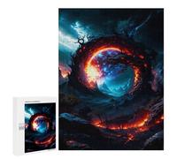 Puzzle Per Adulti 500 PCS Puzzle Roots of Fire Puzzle Per Adulti Gioco Rompicapo Analisi E Logica Interazione Genitore-figlio 500 PCS