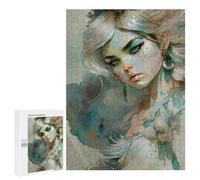 Puzzle Per Adulti 500 PCS Puzzle The Wanderer Peers Back Puzzle Per Adulti Gioco Rompicapo Analisi E Logica Interazione Genitore-figlio 500 PCS