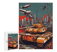 Puzzle Per Adulti 500 PCS Puzzle War Tank Puzzle Gioco Rompicapo Ma Divertente E Umoristico È Ideale Come Regalo 500 PCS