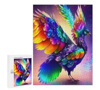 Puzzle Per Adulti 500 PCS Rainbow Phoenix Art Print Puzzle Per Adolescenti Migliora La Memoria Difficile Da Completare Gioco Divertente Per Tutta La Famiglia 500 PCS