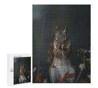 Puzzle Per Adulti 500 PCS Squirrel Hiding in The Woods Puzzle Per Adolescenti Giocattolo Decorazione Da Parete Modello Da Assemblare Regali Per Amici E Familiari 500 PCS
