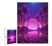 Puzzle Per Adulti 500 PCS Synthwave Euphoria Puzzle Per Adolescenti Giochi Rilassanti Regali Per Donne Regali Unici Per Compleanno E Natale 500 PCS