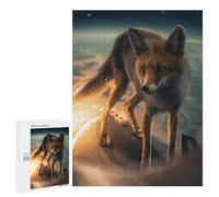 Puzzle Per Adulti 500 PCS The Fox on The Rocket Puzzle Per Adulti Giochi Rilassanti Analisi E Logica Regali Unici Per Compleanno E Natale 500 PCS