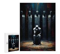 Puzzle Per Adulti 500 PCS The Monument to The First Lie - The One Who Lowered His Gaze Puzzle Per Adolescenti Giocattoli Fai Da Te Decorazione Per La Casa Regali Unici Di Compleanno E Natale 500 PCS