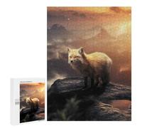 Puzzle Per Adulti 500 PCS The Mountain Fox Butterfly Puzzle Per Adolescenti Giochi Per Famiglie Difficile Difficile Per È Ideale Come Regalo 500 PCS