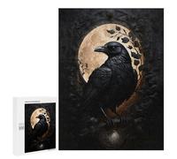 Puzzle Per Adulti 500 PCS The Obsidian Crow Puzzle Per Adolescenti Giochi Rilassanti Regali Per Donne Regali Unici Per Compleanno E Natale 500 PCS