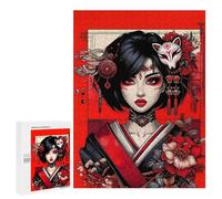 Puzzle Per Adulti 500 PCS The Passionate Geisha Puzzle Per Adolescenti Giochi Rilassanti Regali Per Donne Regali Unici Per Compleanno E Natale 500 PCS