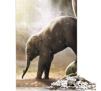 Puzzle per adulti 500 pezzi Elefante e Topolino Puzzle Puzzle per adulti Gioco educativo Sfida Giocattolo 500 pezzi (52x38 cm)